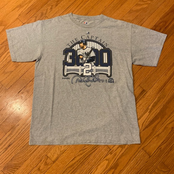 Vintage 90s Graphic Style Derek Jeter T-shirt Derek Jeter 